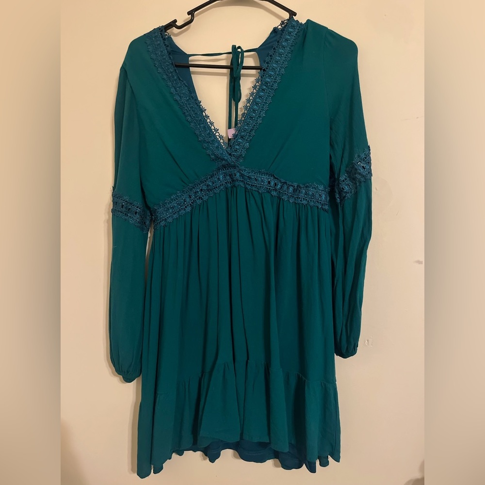 Teal Dress womens size small